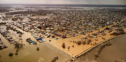Помощь железнодорожникам, пострадавшим от паводка на Южном Урале