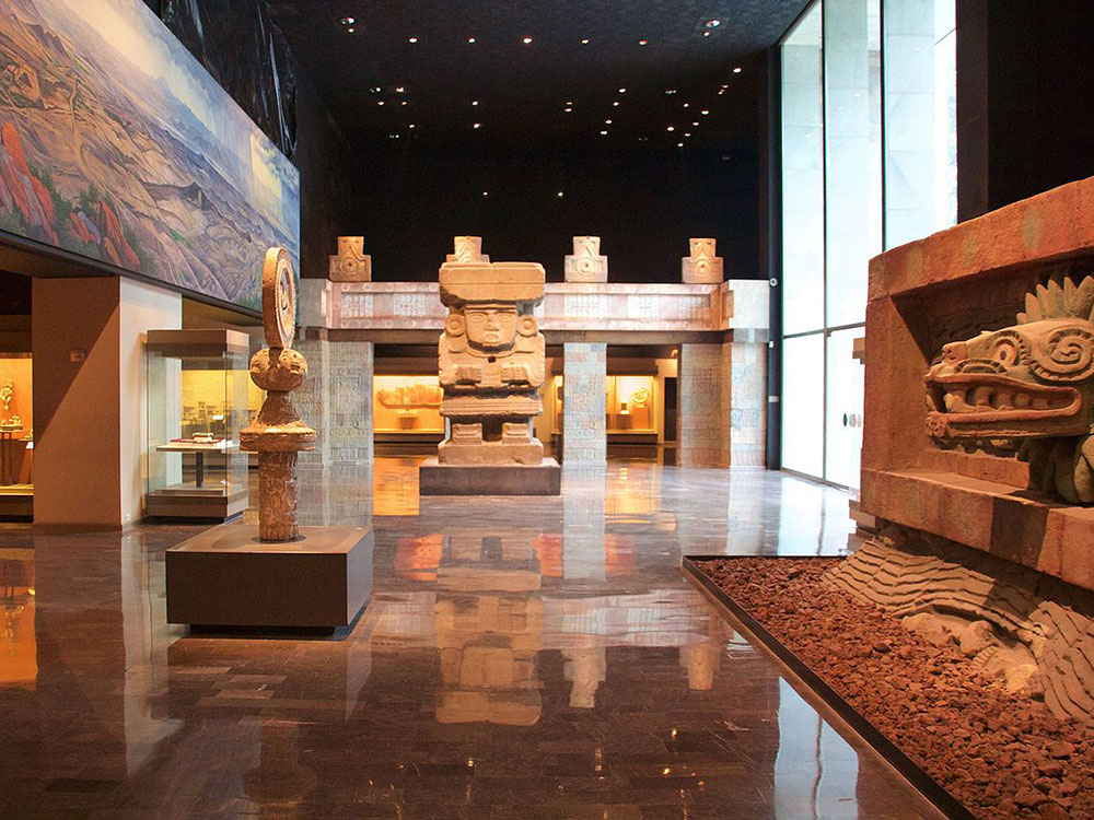 Национальный музей антропологии. Мехико. Мексика