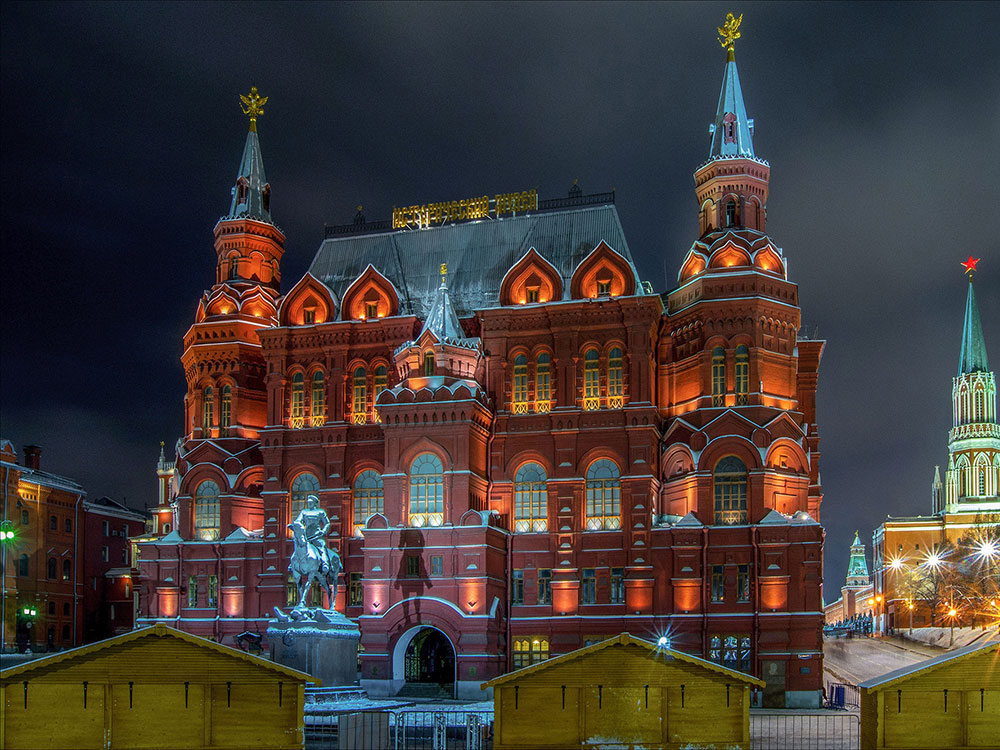 Государственный исторический музей. Москва. Россия